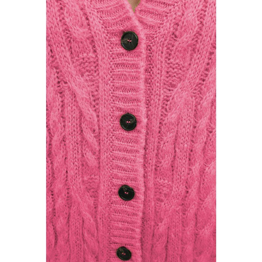 MSGM Pink Acrylic Sweater MSGM