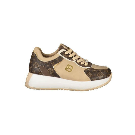 Laura Biagiotti Beige Polyethylene Sneaker Laura Biagiotti