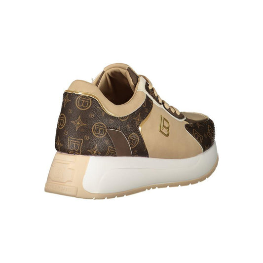 Laura Biagiotti Beige Polyethylene Sneaker Laura Biagiotti