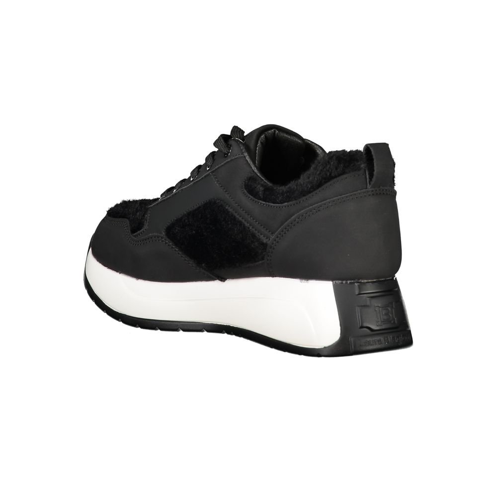 Laura Biagiotti Black Polyethylene Sneaker Laura Biagiotti