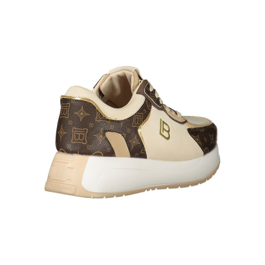 Laura Biagiotti Beige Polyethylene Sneaker Laura Biagiotti