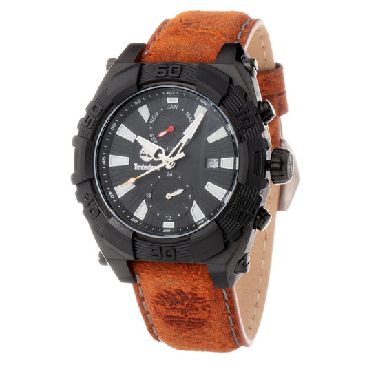 Timberland Brown Leather Dress Watch Timberland