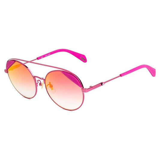 Police Pink Metal Sunglasses Police