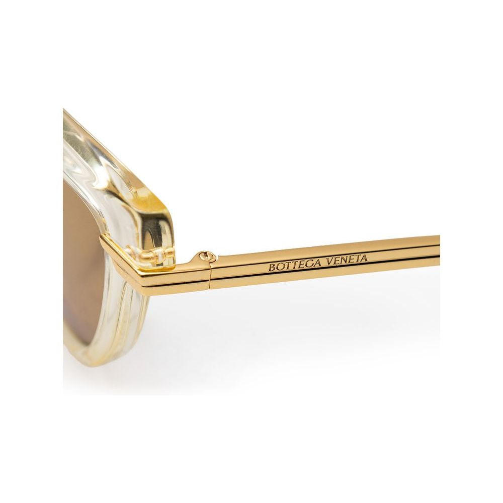 Bottega Veneta Beige Acetate Sunglasses Bottega Veneta