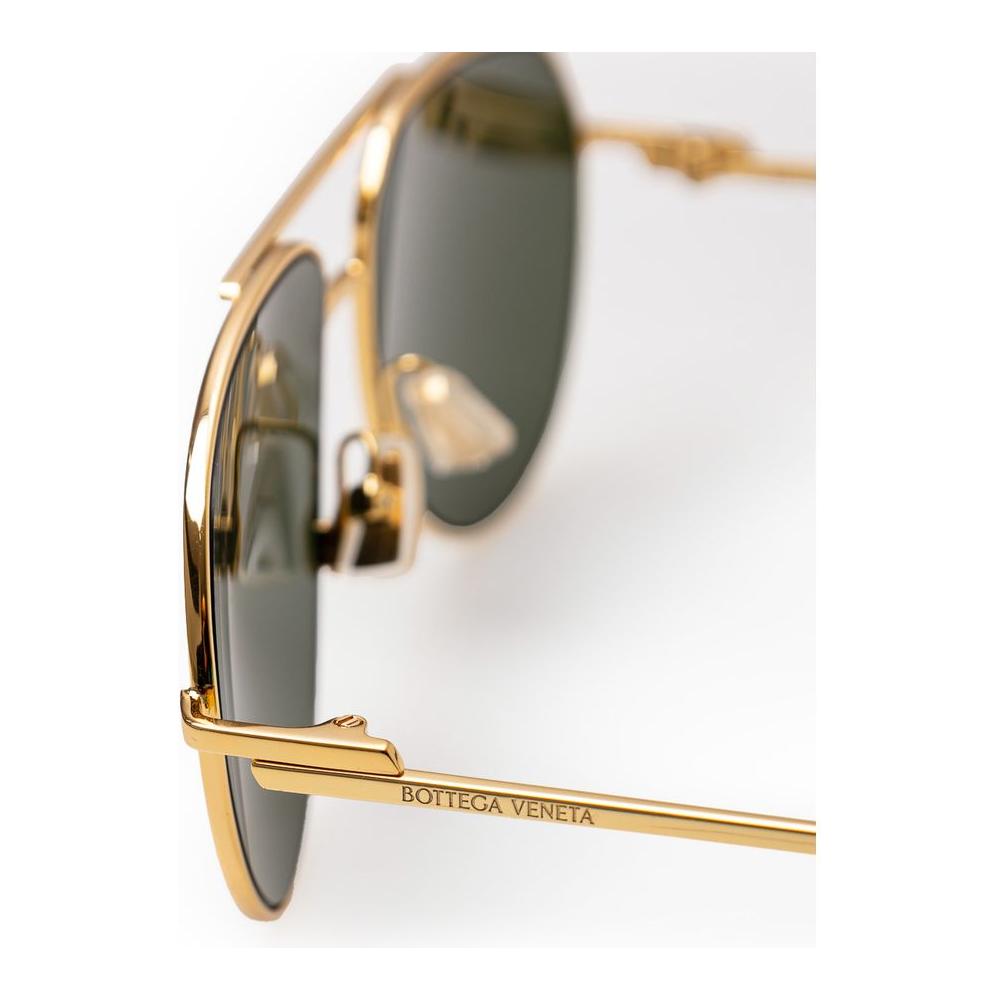 Bottega Veneta Gold Metal Sunglasses Bottega Veneta