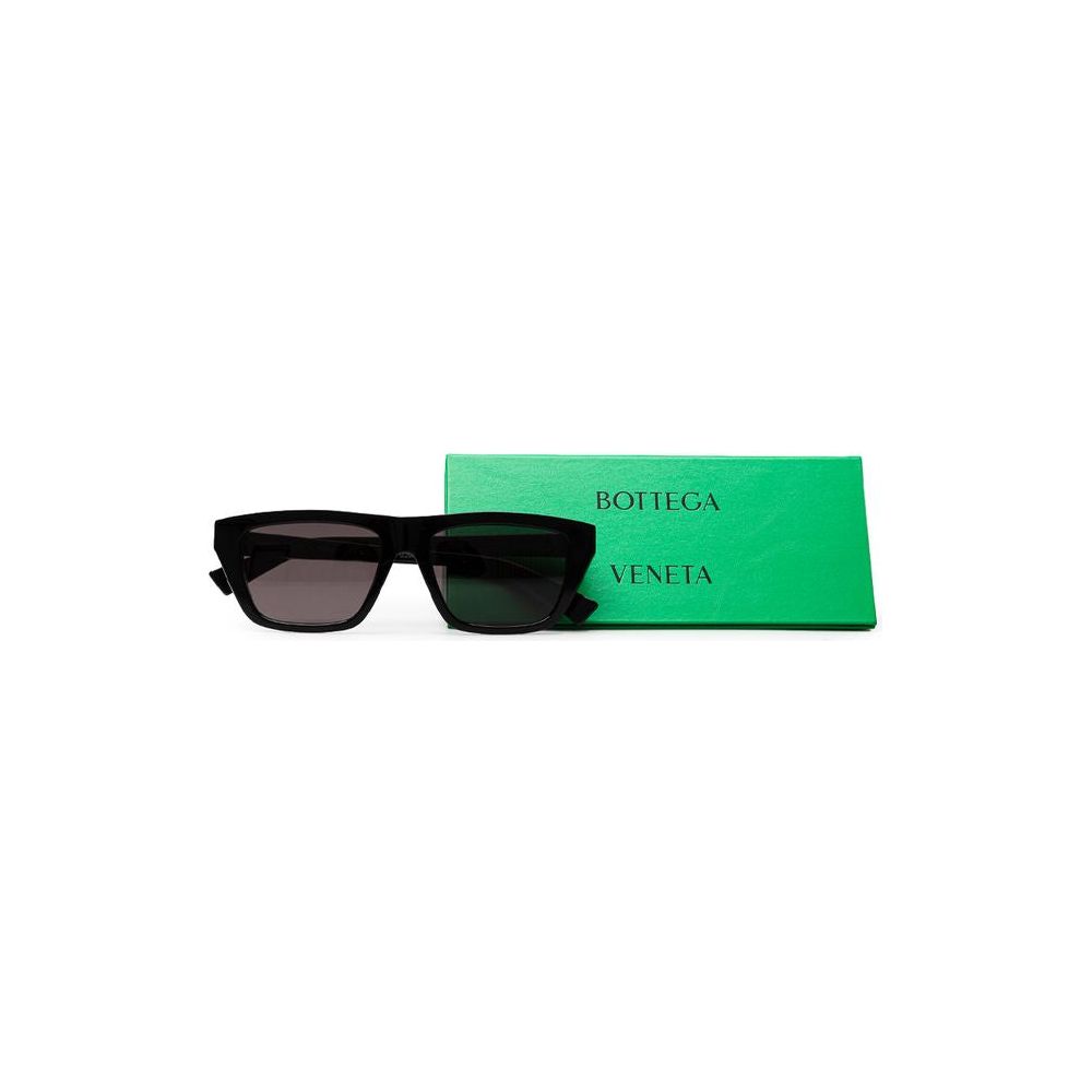 Bottega Veneta Black Acetate Sunglasses Bottega Veneta