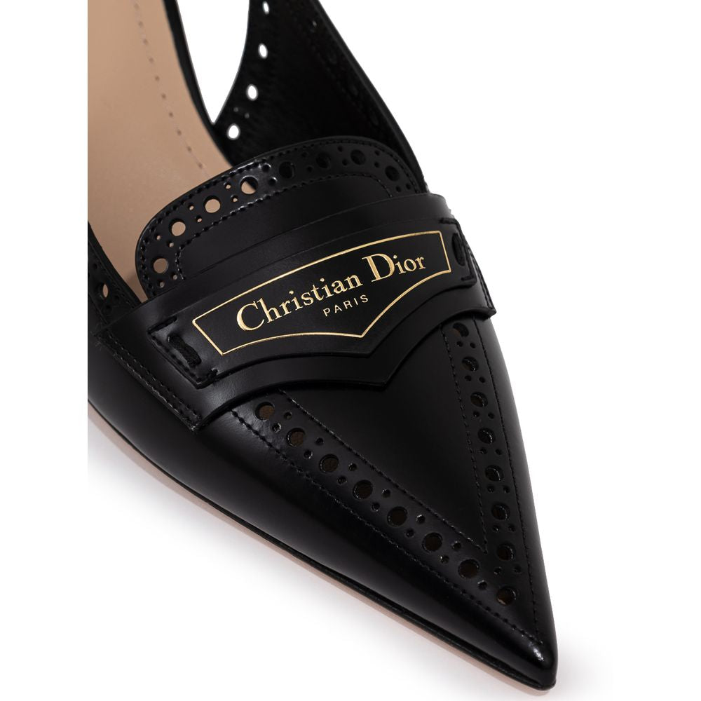 Dior Black Leather Pump Dior