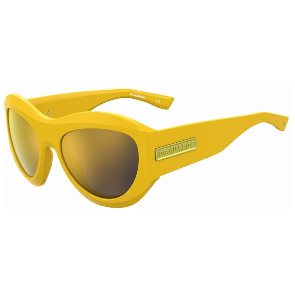 Dsquared² Yellow Plastic Sunglasses Dsquared²