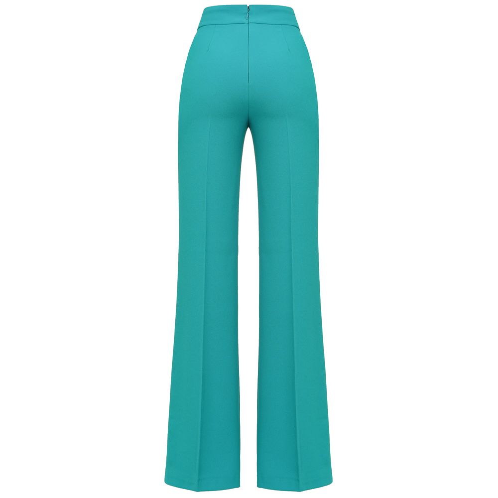 PINKO Green Polyester Jeans & Pant PINKO