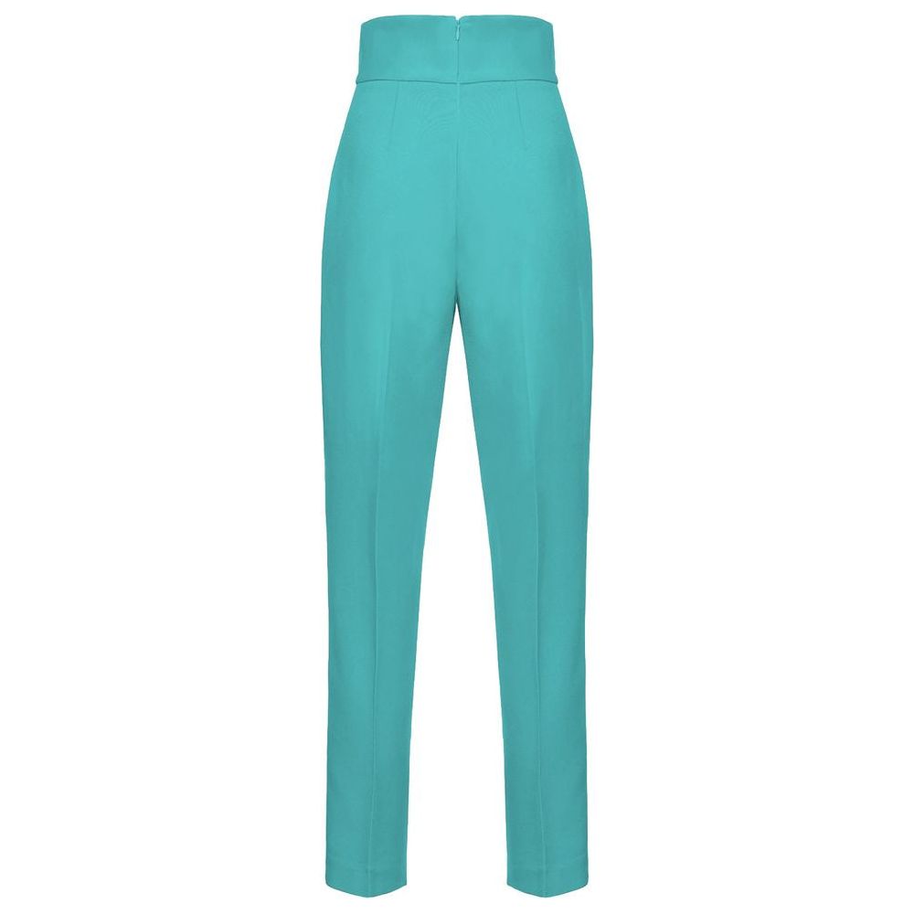 PINKO Green Polyester Jeans & Pant PINKO