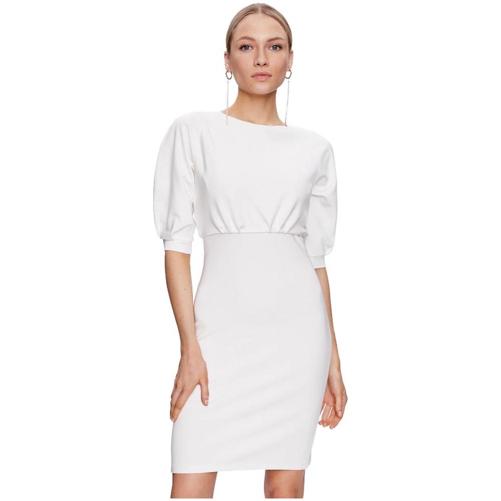 PINKO White Polyamide Dress PINKO