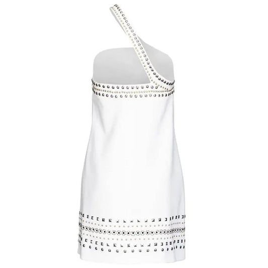 PINKO White Polyester Dress PINKO