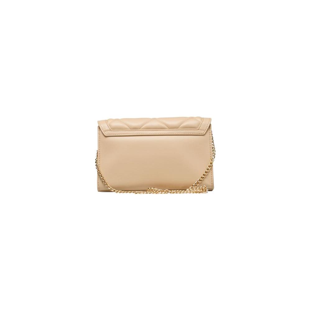 Love Moschino Beige Polyethylene Crossbody Bag Love Moschino