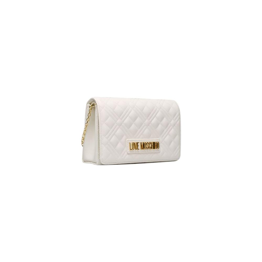 Love Moschino White Polyethylene Crossbody Bag Love Moschino