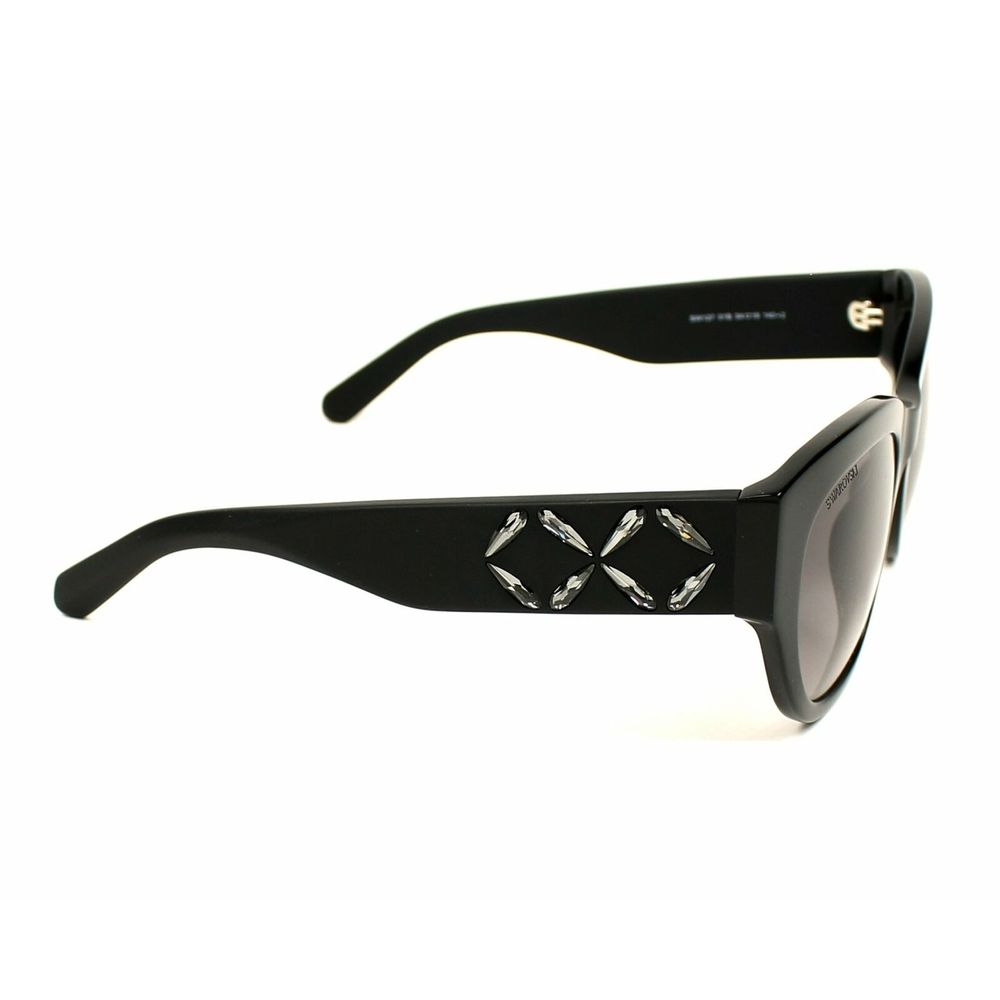 Swarovski Black Plastic Sunglasses Swarovski