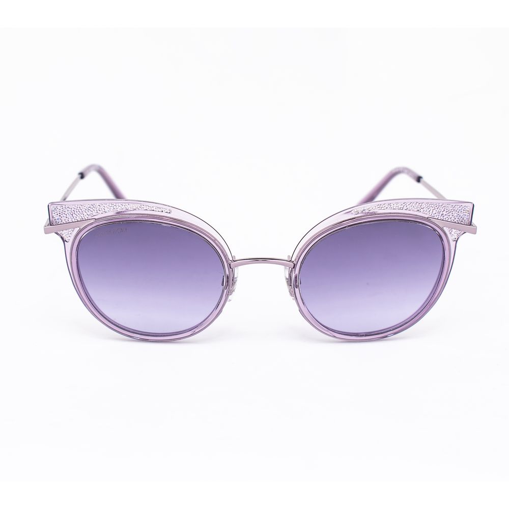 Swarovski Purple Metal Sunglasses Swarovski