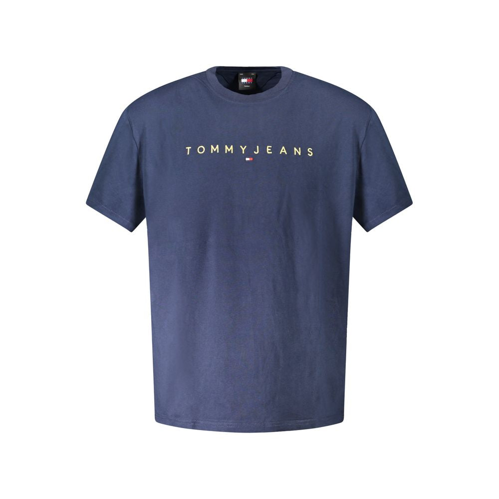 Tommy Hilfiger Blue Cotton T-Shirt Tommy Hilfiger