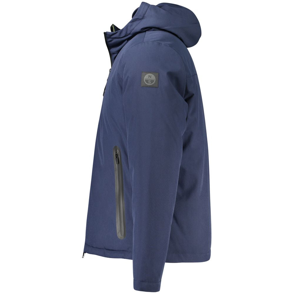 North Sails Blue Polyester Jacket North Sails