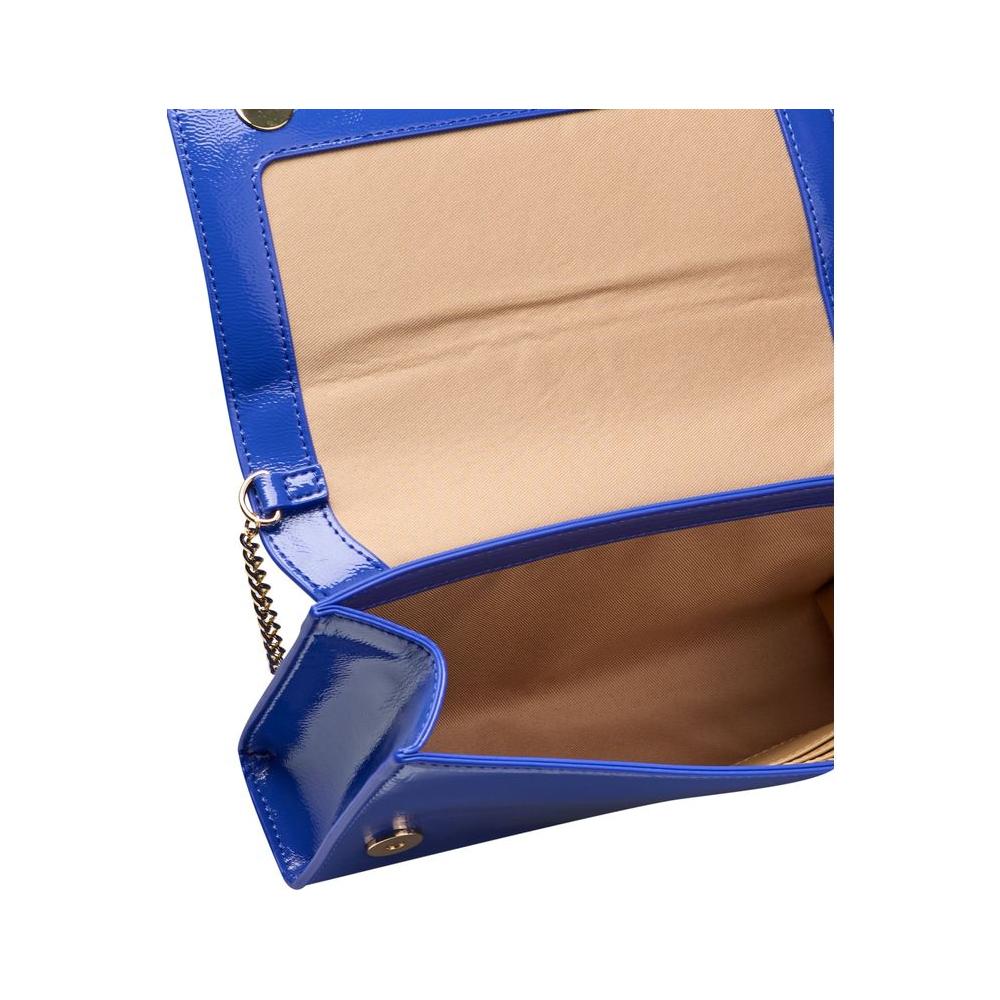 Love Moschino Blue Polyethylene Crossbody Bag