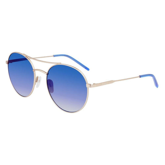 DKNY Gold Metal Sunglasses DKNY