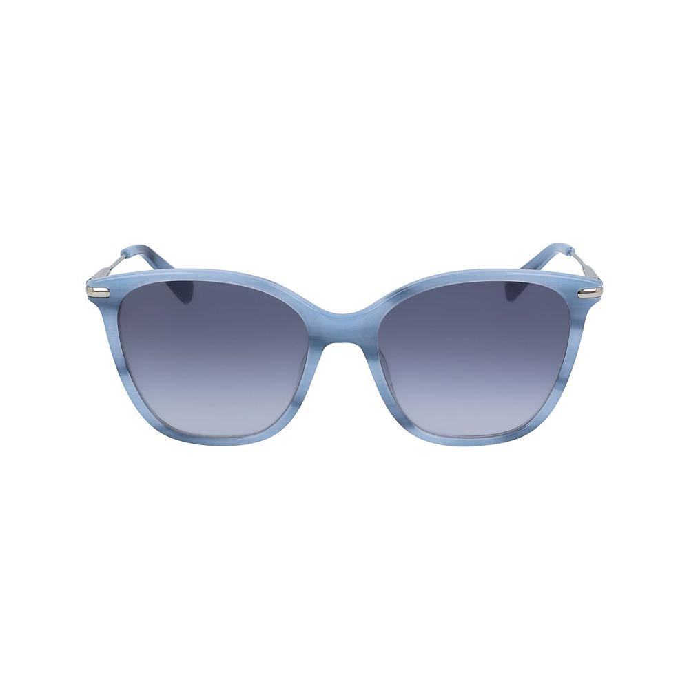 Longchamp Blue Acetate Sunglasses