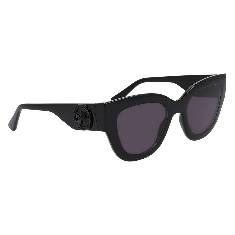 Longchamp Black Injected Sunglasses Longchamp