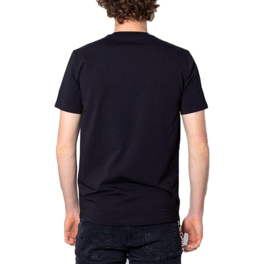 Armani Exchange Black Cotton T-Shirt Armani Exchange