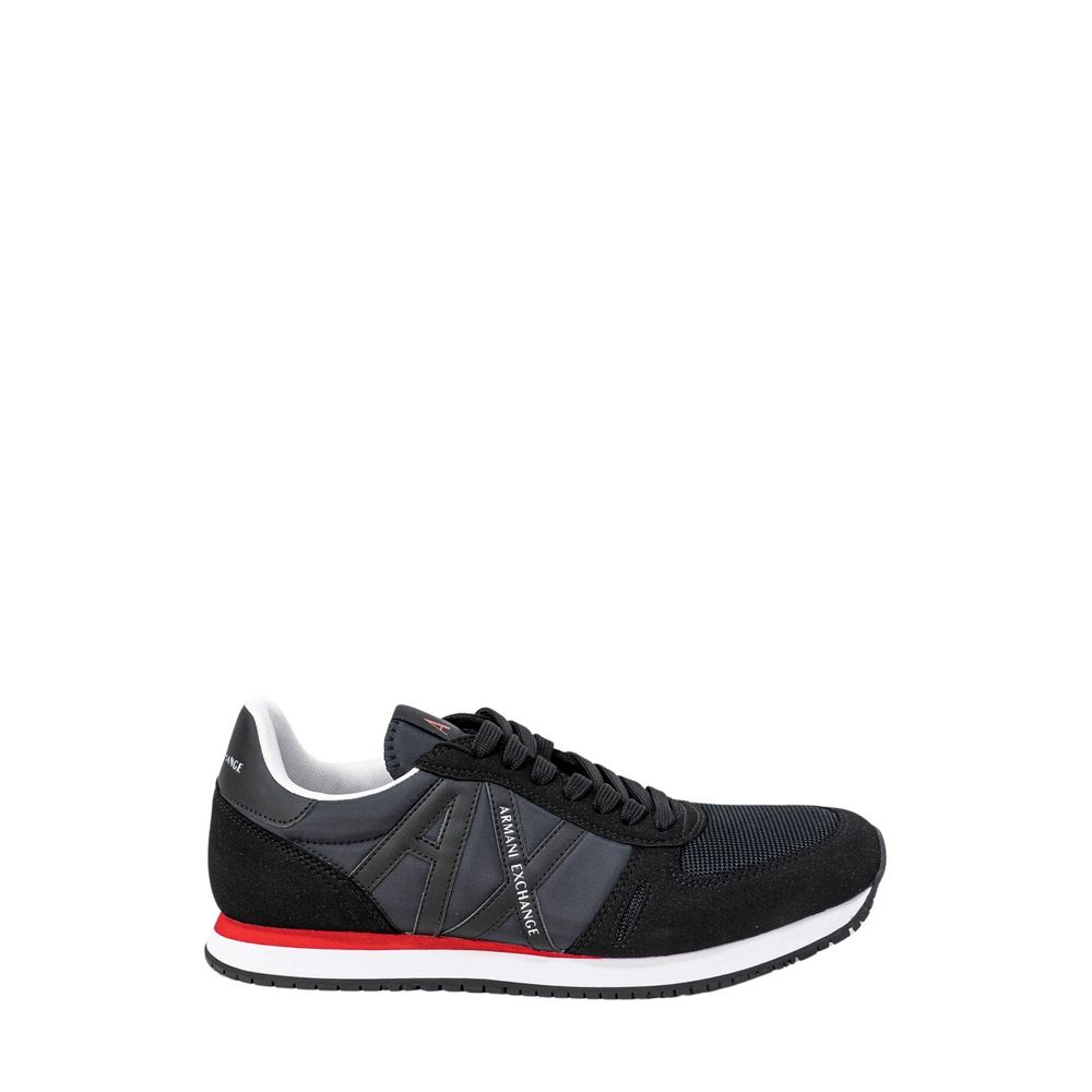 Armani Exchange Black Polyester Sneaker Armani Exchange