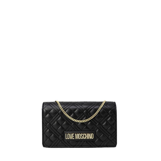 Love Moschino Black Polyethylene Handbag 1728,71956299936,Bags,Black,Handbags - Bags,Love Moschino,New with tags,Women