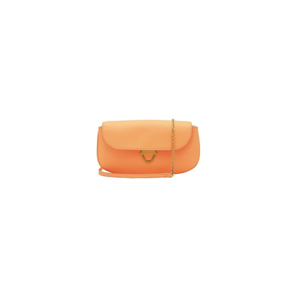 Coccinelle Orange Leather Handbag