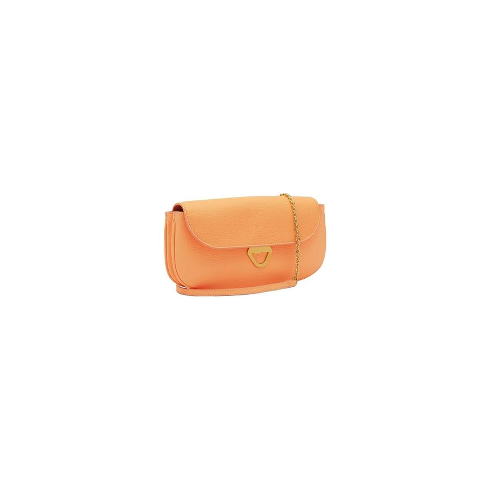 Coccinelle Orange Leather Handbag