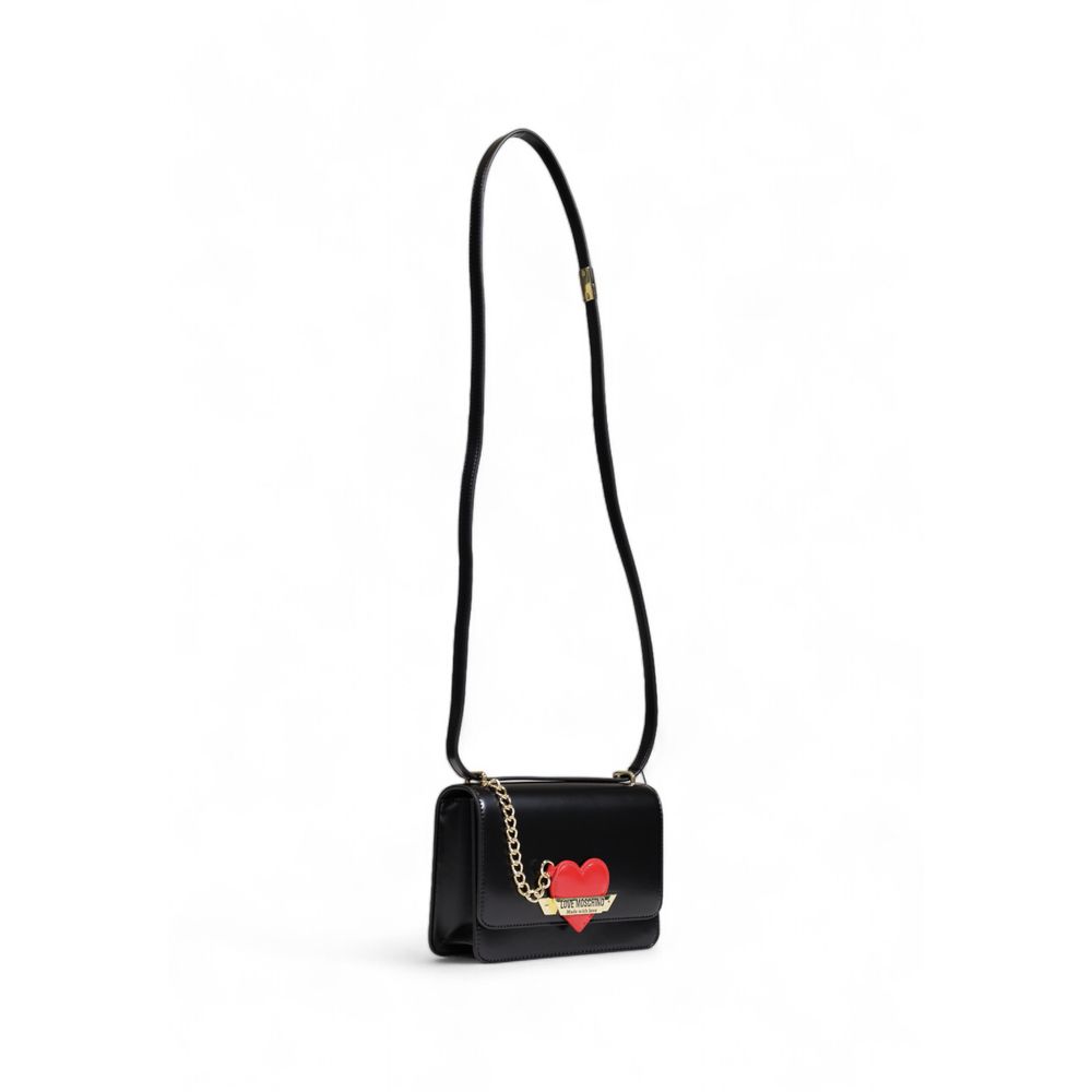 Love Moschino Black Polyethylene Handbag Love Moschino