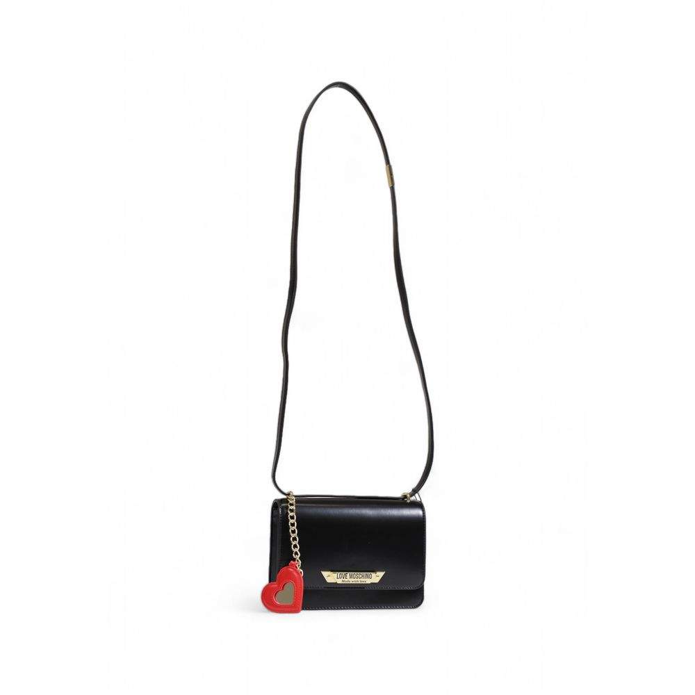 Love Moschino Black Polyethylene Handbag Love Moschino