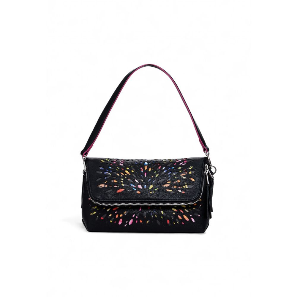 Desigual Black Polyethylene Handbag Desigual