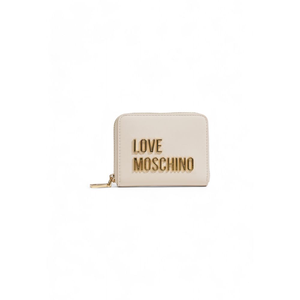 Love Moschino Beige Polyethylene Wallet