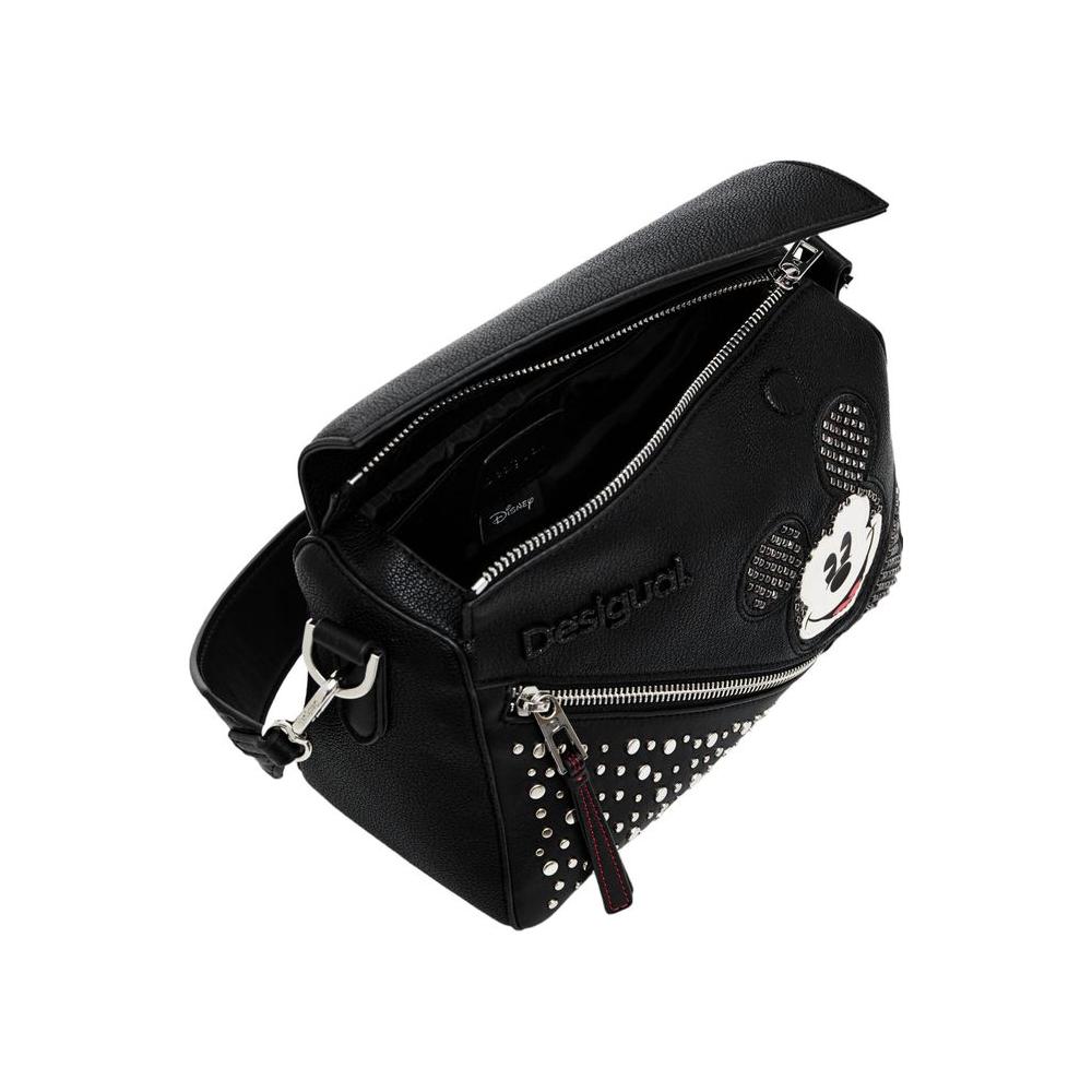 Desigual Black Polyethylene Handbag Desigual