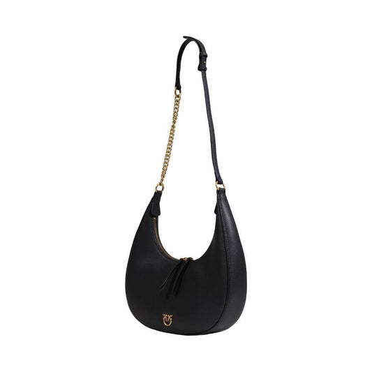 PINKO Black Leather Handbag PINKO