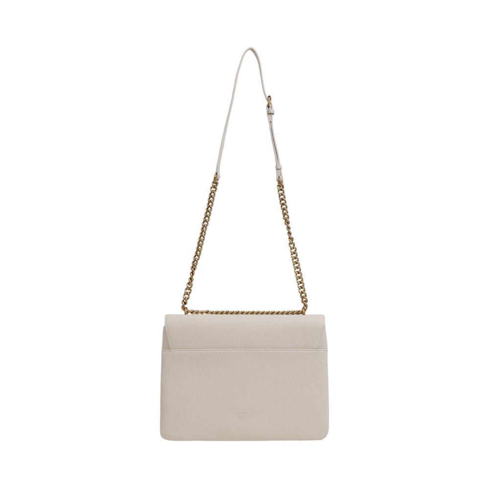 PINKO White Leather Handbag PINKO