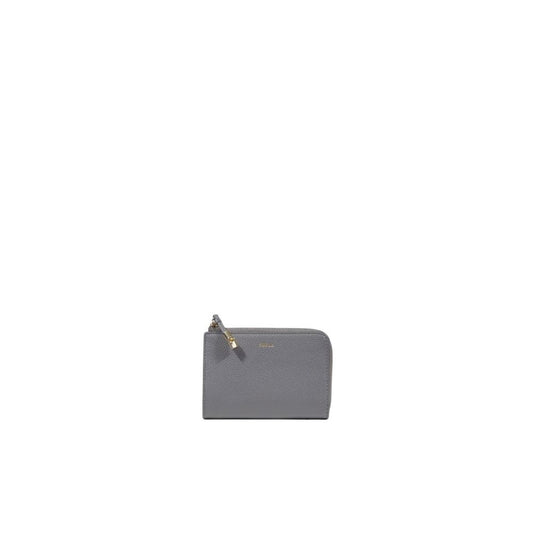 Furla Gray Leather Wallet Furla