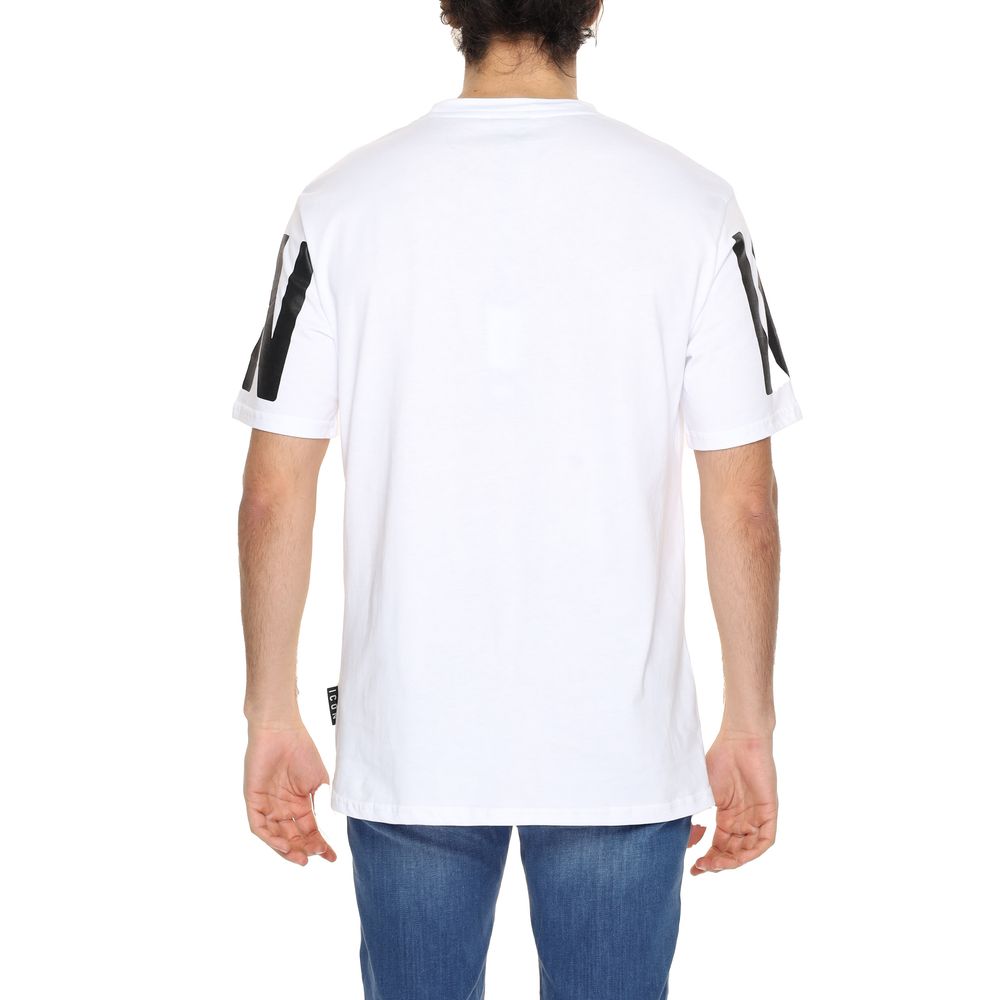 Icon White Cotton T-Shirt Icon