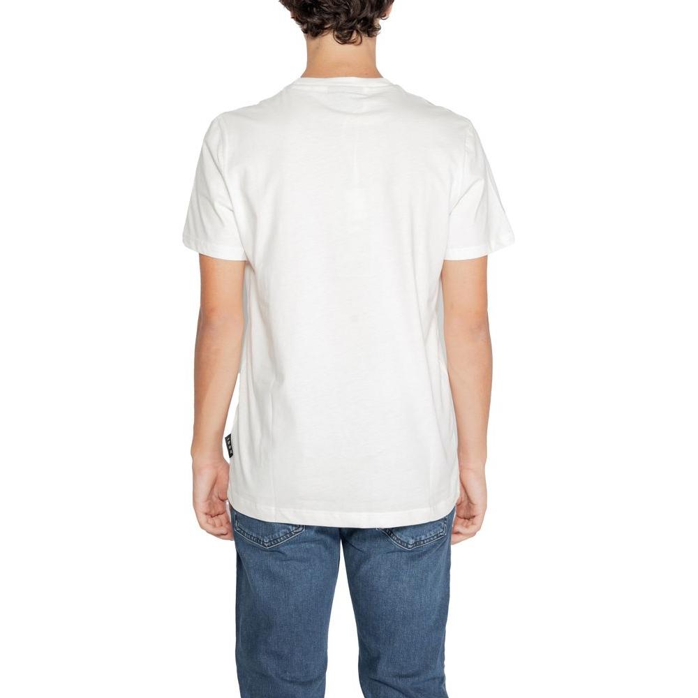 Icon White Cotton T-Shirt Icon