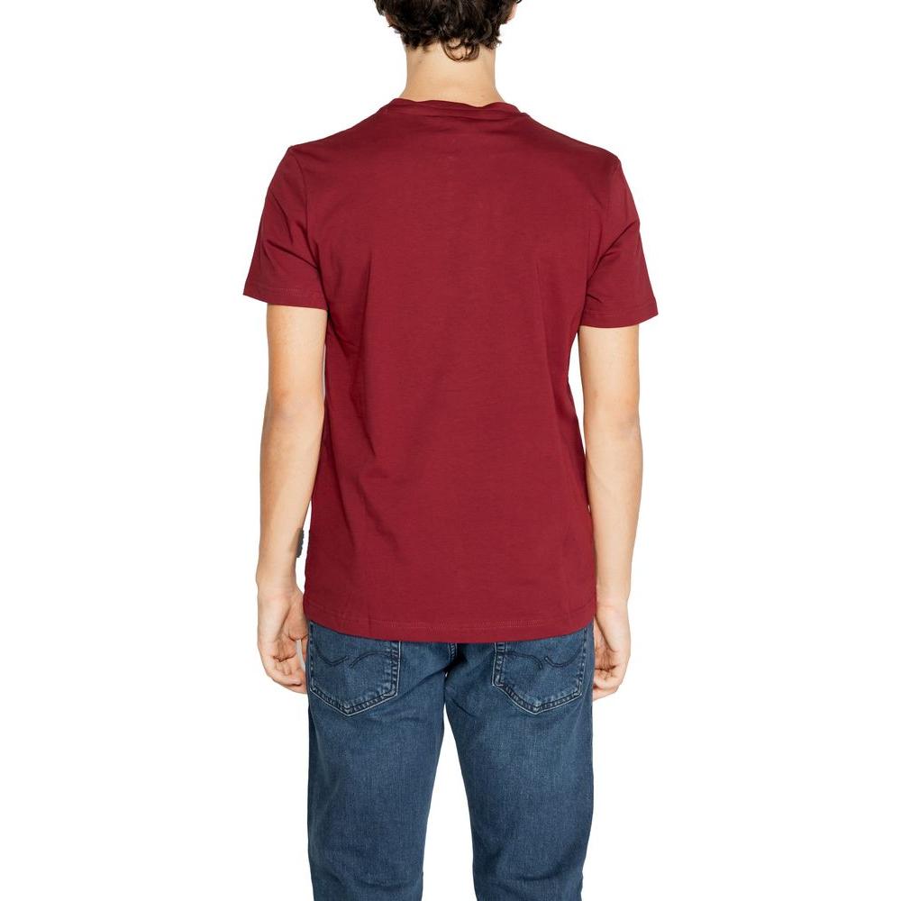 Icon Bordeaux Cotton T-Shirt Icon