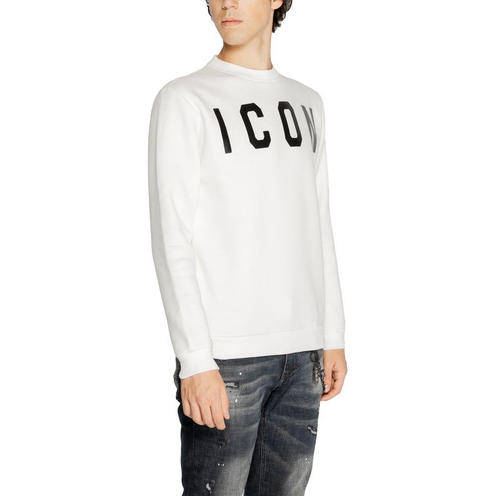 Icon White Cotton Sweater Icon