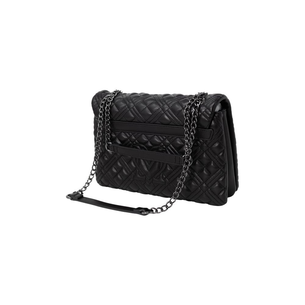 Love Moschino Black Polyethylene Handbag Love Moschino