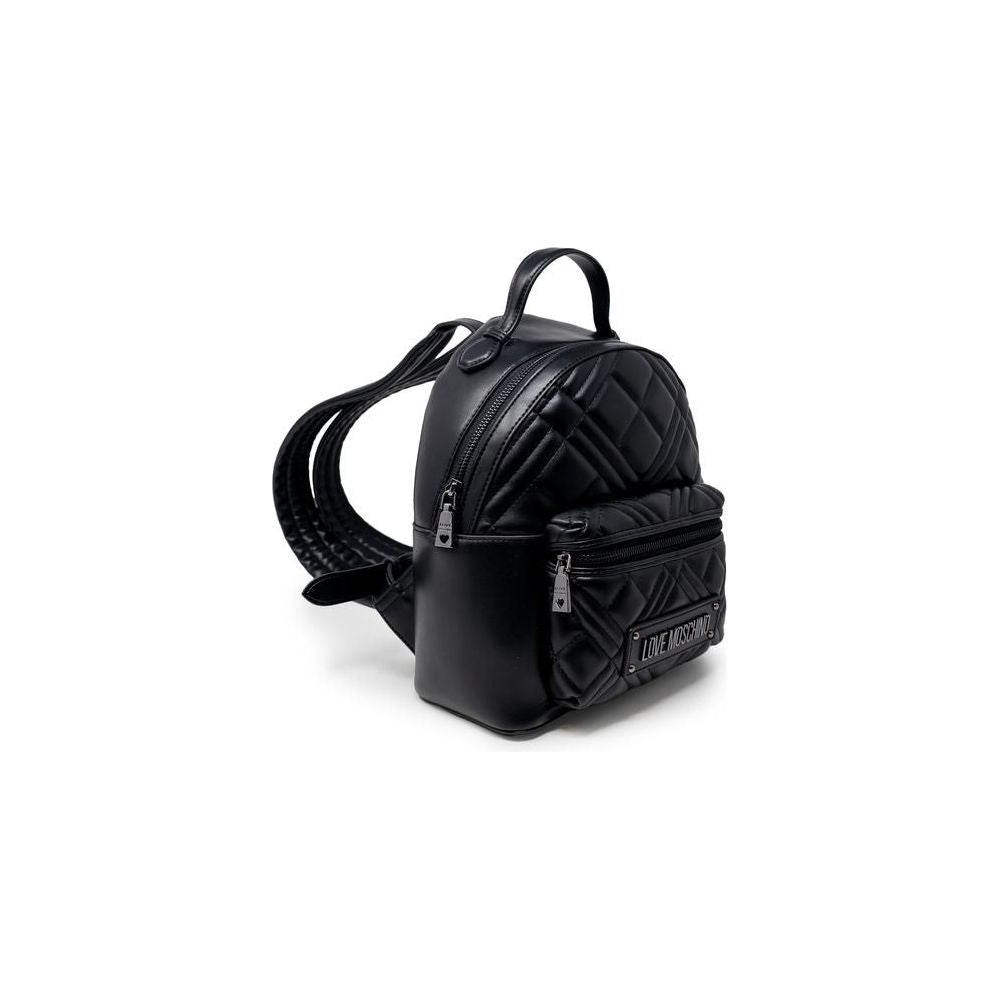 Love Moschino Bicolor Polyethylene Backpack Love Moschino