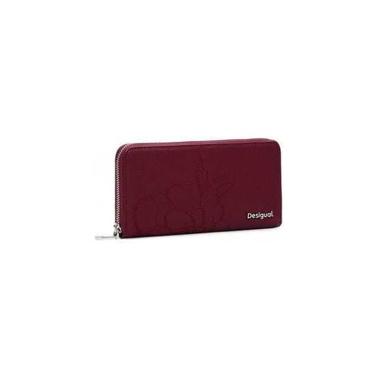 Desigual Purple Polyethylene Wallet Desigual