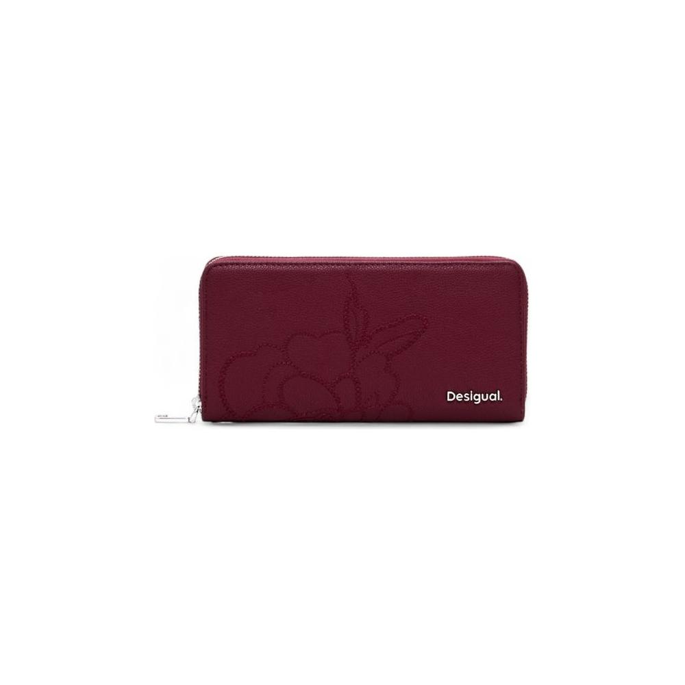 Desigual Purple Polyethylene Wallet Desigual