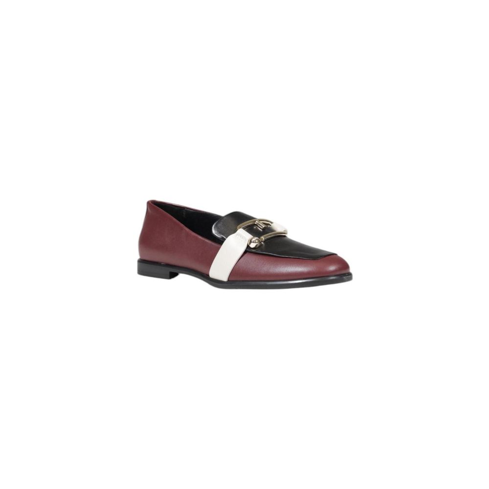 Furla Purple Leather Flat Shoe Furla