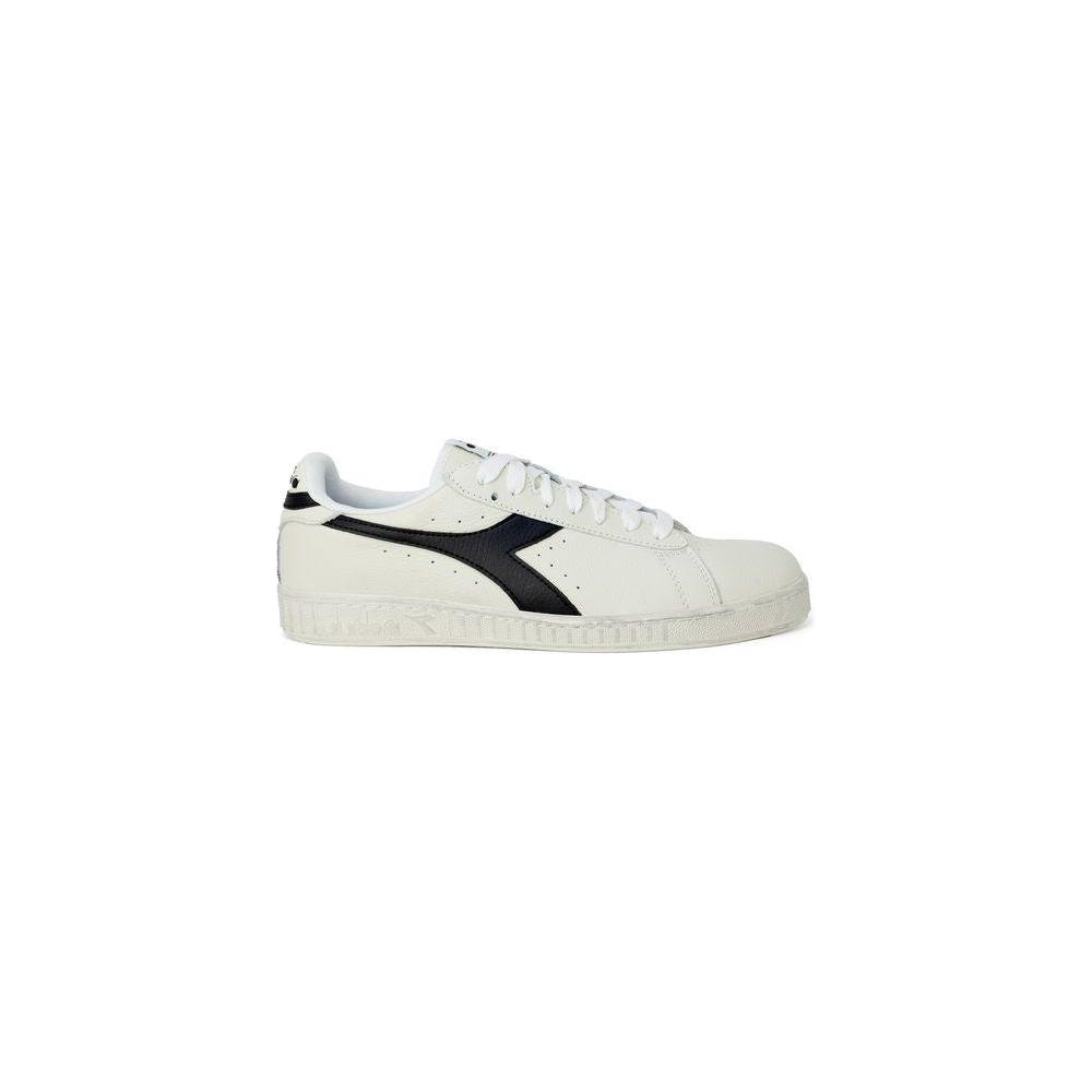 Diadora Black Synthetic Leather Sneaker Diadora