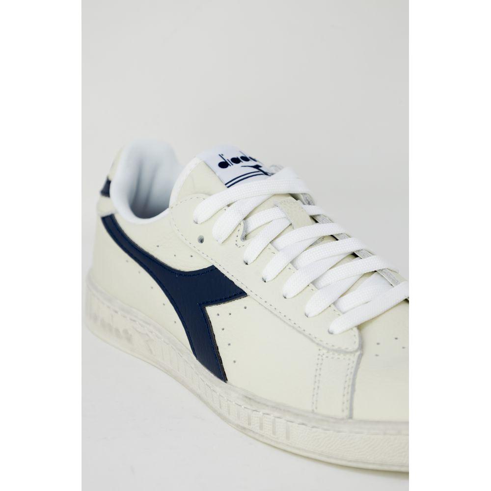 Diadora Blue Synthetic Leather Sneaker Diadora